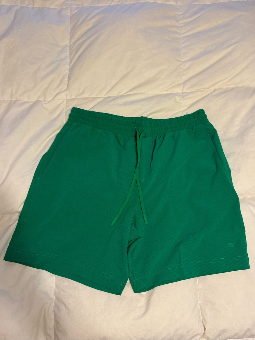 Fabletics Shorts In Green 7inch Inseam Size L For Men